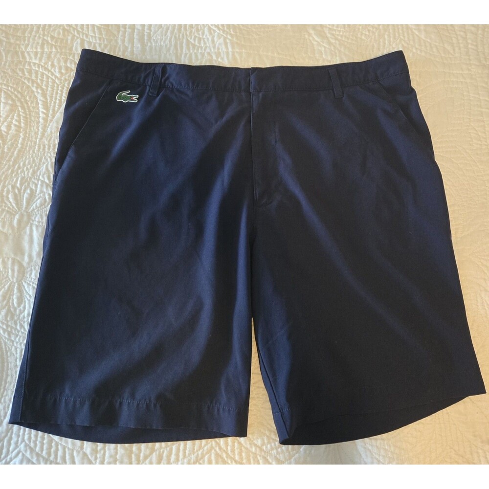 Lacoste Sport Golf Shorts Men's 36 FH3764 Navy Ltweight Stretch FH3764